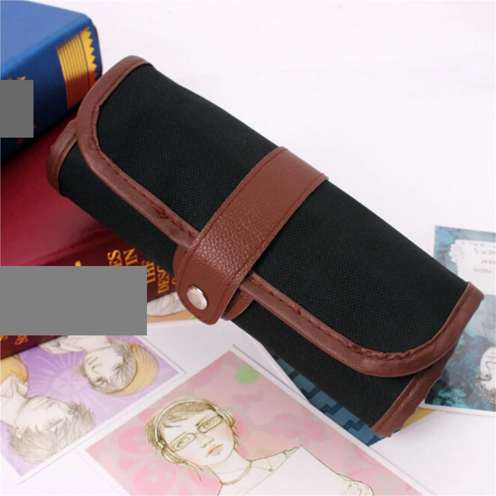 Estuche de lápices de la PC, Bolsa de Dibujo con Cortador de Sombra de lápiz, Suministros de papelería, Estuche for lápices, 2 uds. para Estudiantes