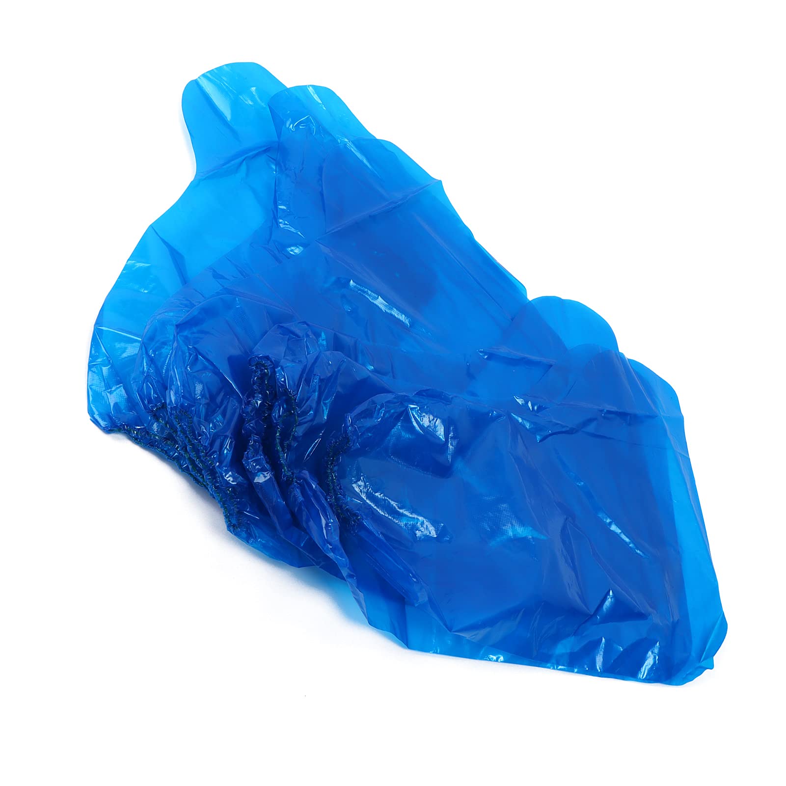 Aramox Copriscarpe Usa e Getta Copriscarpe Impermeabili in Plastica 500 Pezzi Copristivali Estesi Antiscivolo 20,1 X 14,8 Pollici per Lavori Agricoli in Giornate Piovose Uso Esterno Adulti