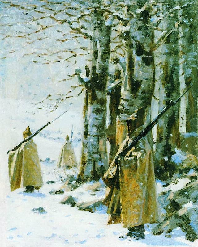 Tableau moderne Vasily Vereshchagin peinture sur toile 60x90cm