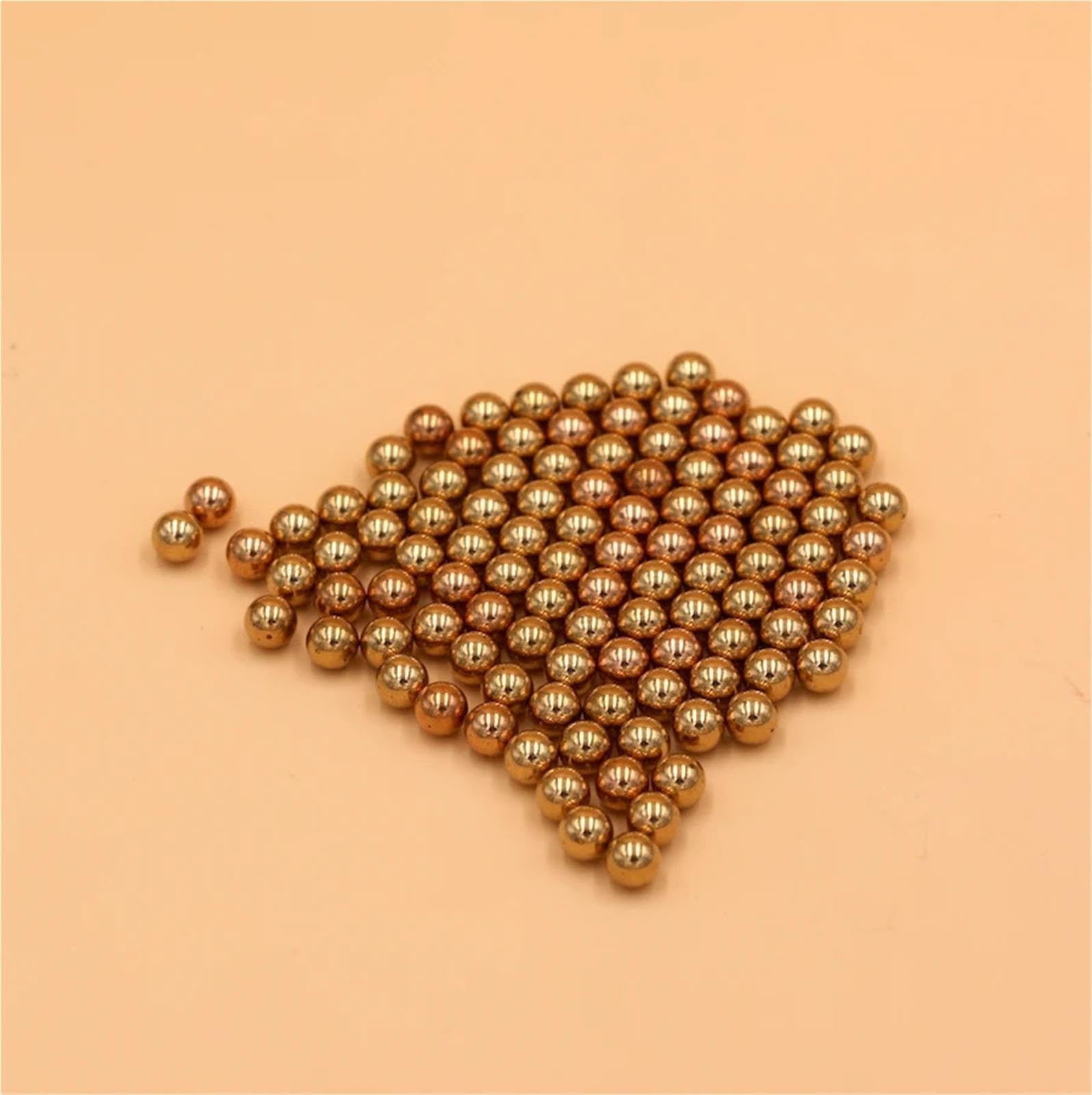 Rotationslager aus Messing Messing-Vollkugel 6 mm,35 (1/4 Zoll),75, 7, 8 Lagerkugeln(100pcs,8mm)