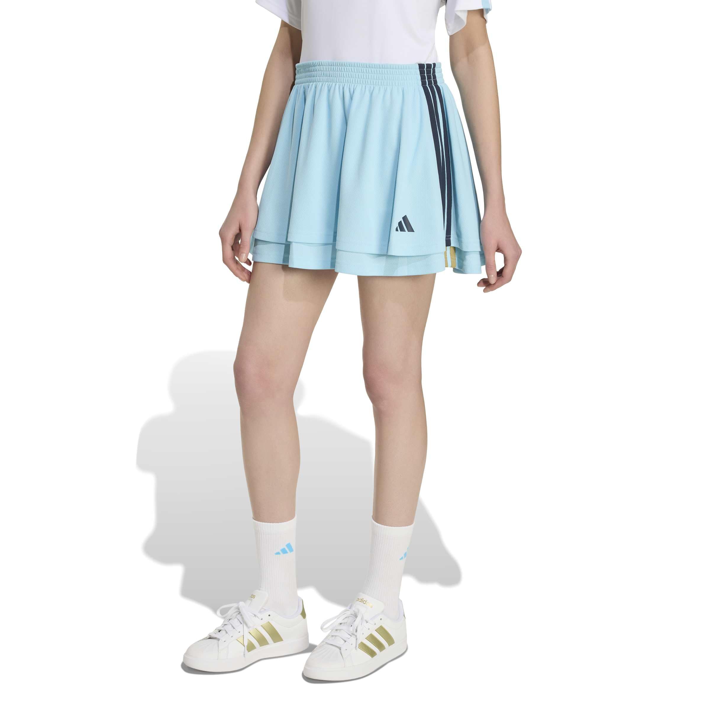 

                                                    adidas Women's House of Tiro Skirt, Icey Blue/Nigh