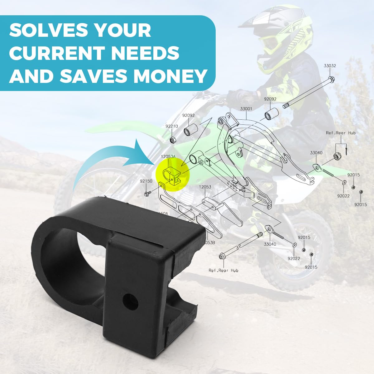 Amazon.com: Chain Guide for Kawasaki KLX110 KLX110L Suzuki DRZ110