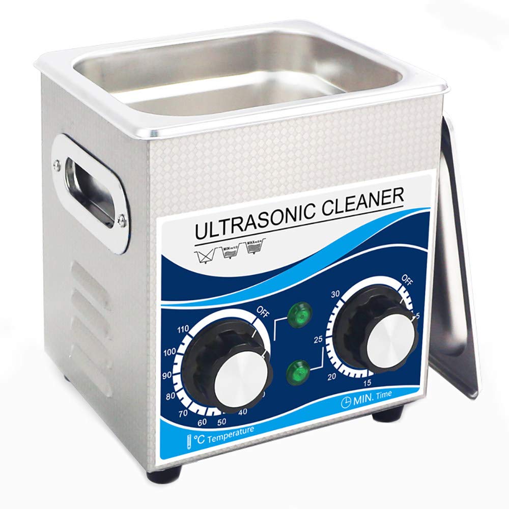 Limpiador ultrasónico Profesional de 2L/3,2L, Limpiador ultrasónico para baño, Limpiador de Joyas con Temporizador Digital, para Gafas/Joyas/Relojes/dentaduras postizas/Diamantes, etc., Uso comercia