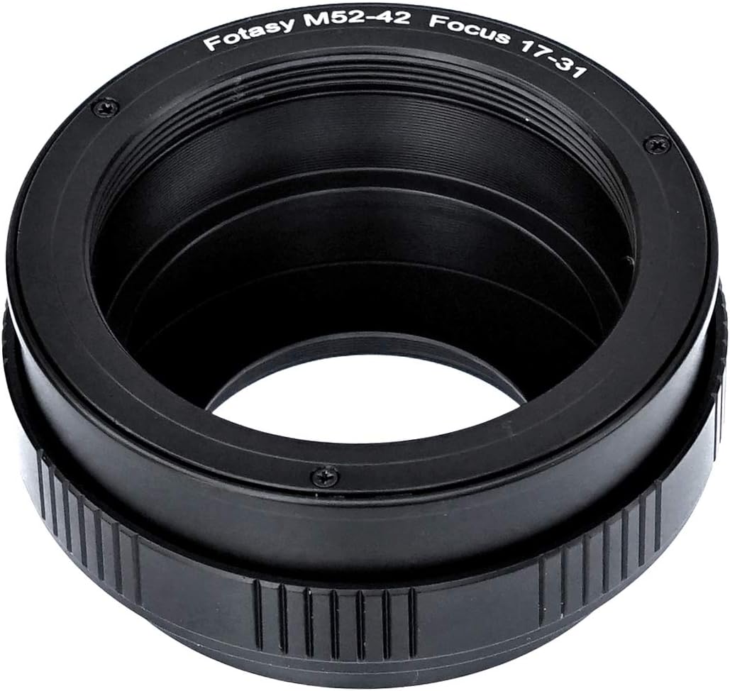 Adaptateur Helicoïdal En Laiton M77 Vers M77 17-31mm Réglable - Parfait Pour La Macro Photo Et La Mise Au Point Précise