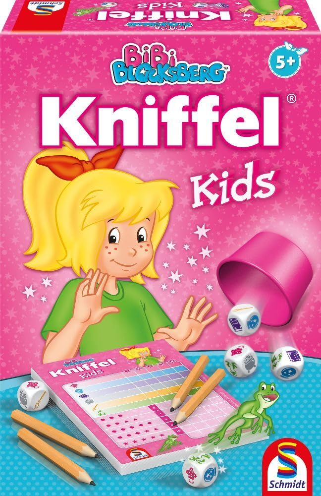 Schmidt Spiele 40641 Bibi Blocksberg, Kniffel Kids, Children's Game