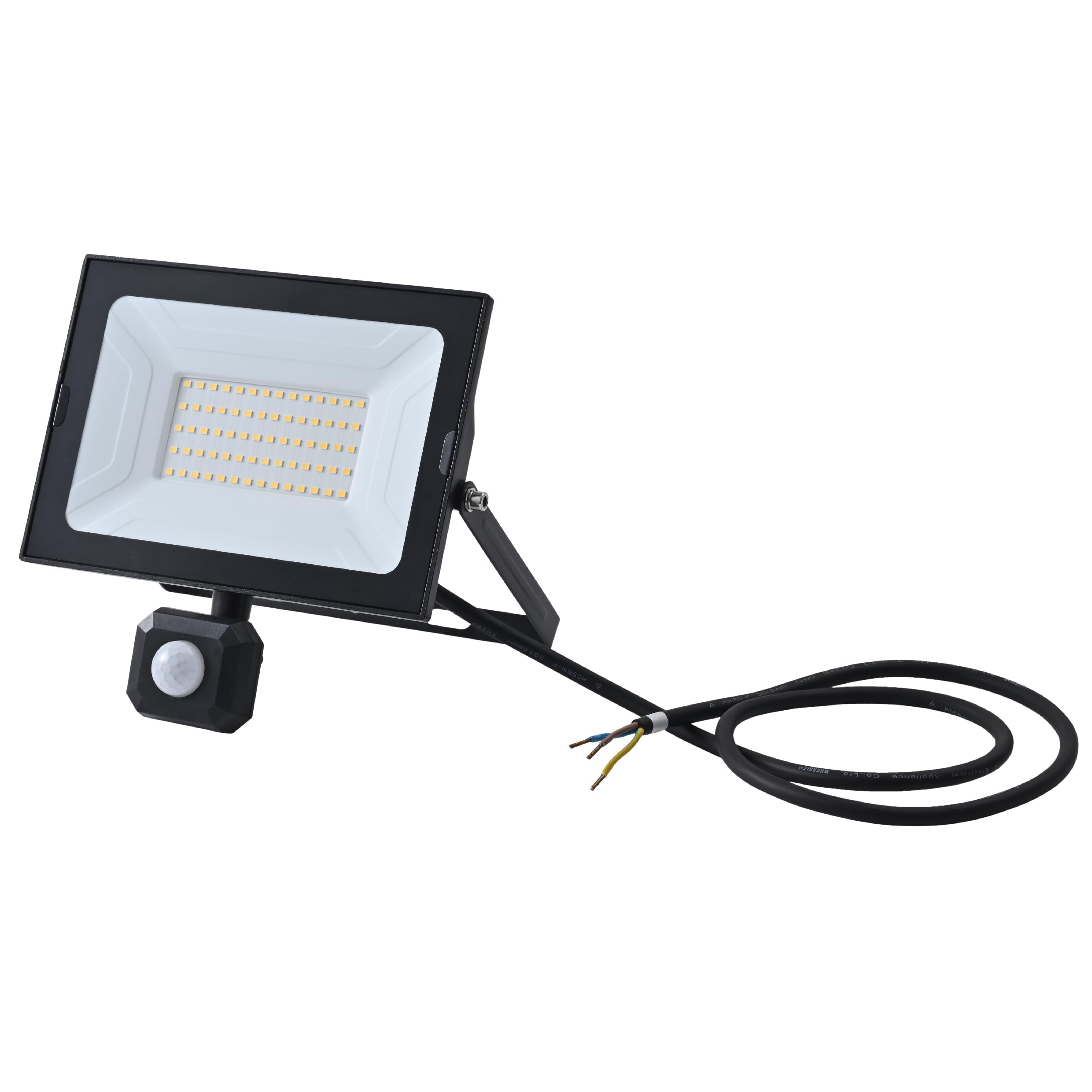 TEKLED Apollo Security Lights Outdoor Motion Sensor, Weatherproof 10W-50W PIR Motion Sensor Lights Outdoor, Adjustable Sensitivity, IP65 Security Light for Driveways, Gardens, Entrances, 4000K