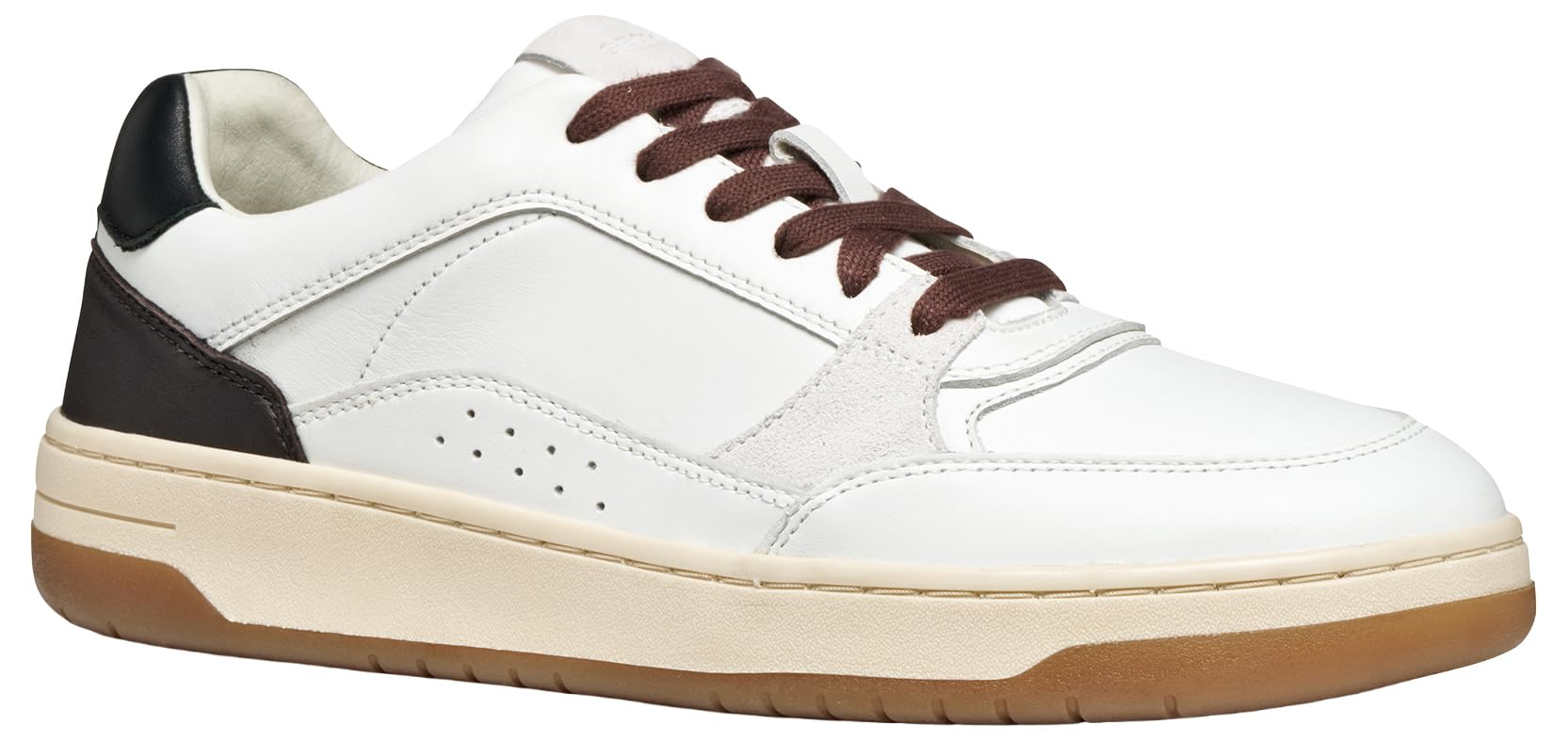 Geox Men's U SEDRAL Court Trainers, White, 45 EU, White, 10.5 UK