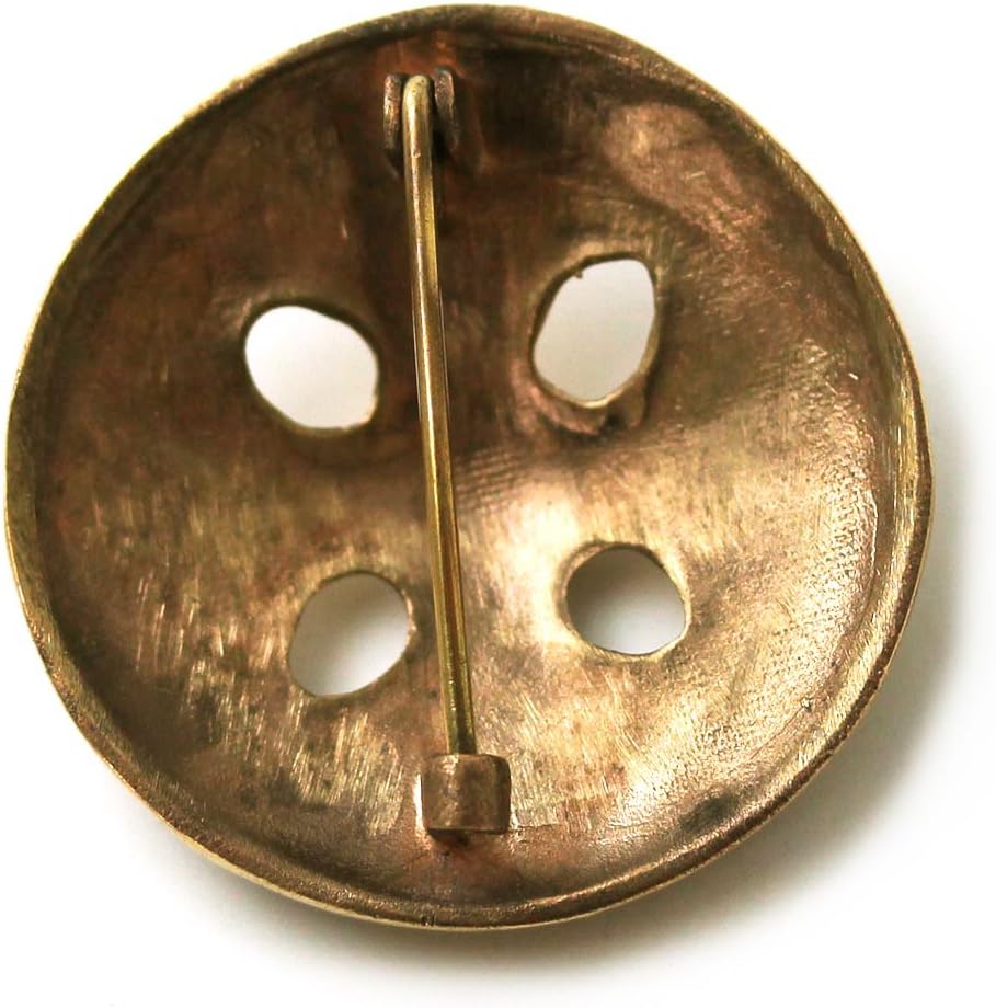 Bronze Norse Nordic Viking Shield Celtic Vintage brooches Clothes Fasteners - Cloak Scarf Shawl Pin Jewelry - Image 2