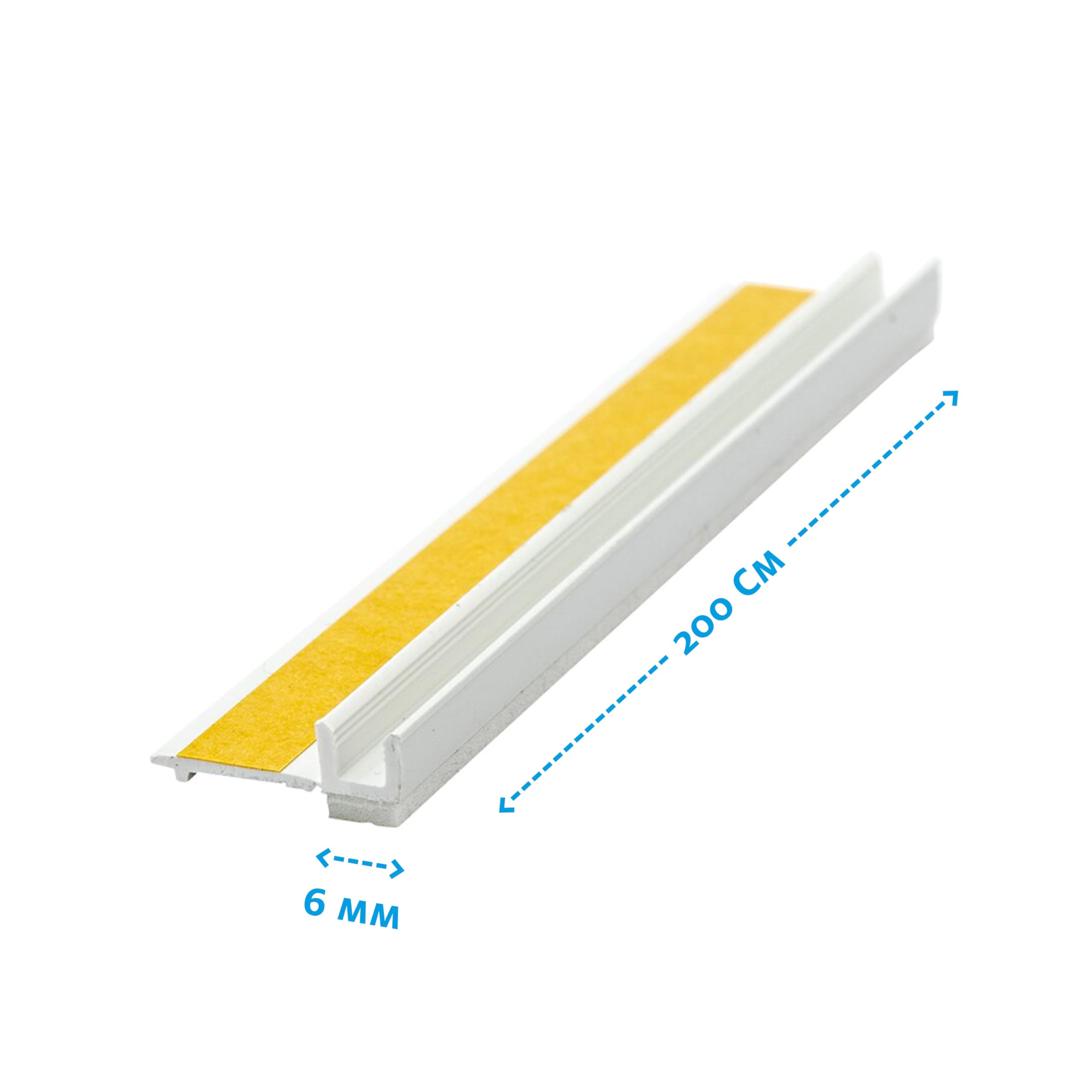 15x Handelskönig Anputzleiste 6 mm je 200 cm = 30 lfdm Putzleiste Fensterleiste PVC Leiste Innenputz