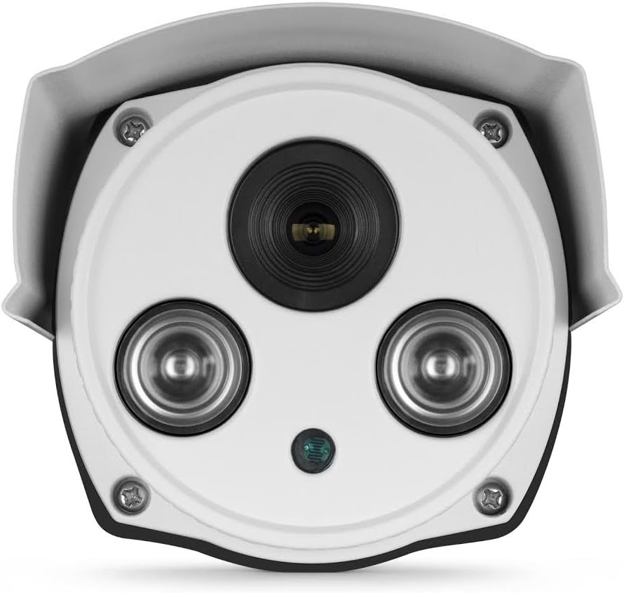 FDT 720P HD WiFi Bullet IP Camera (1.0 Megapixel) Outdoor Wireless Security Camera FD7902 (White) - IP66 Weatherproof, Plug & Play & Nightvision