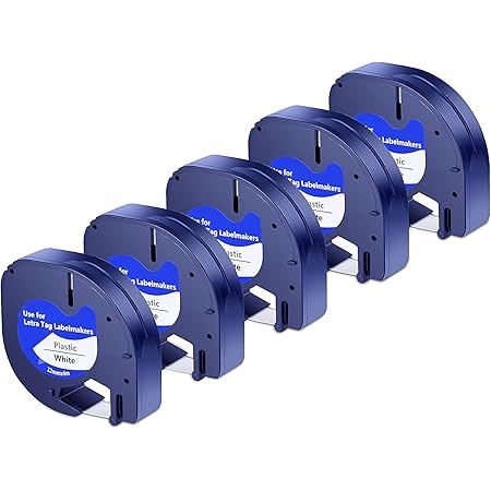 Amazon.com: Label KINGDOM Compatible Label Tape Replacement ...