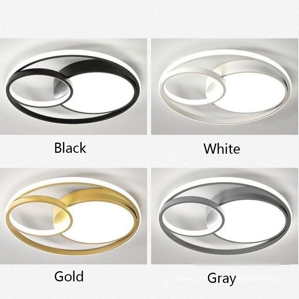 Plafoniera LED Rotonda Minimalista Nordica Lampade A Pannello Piatto