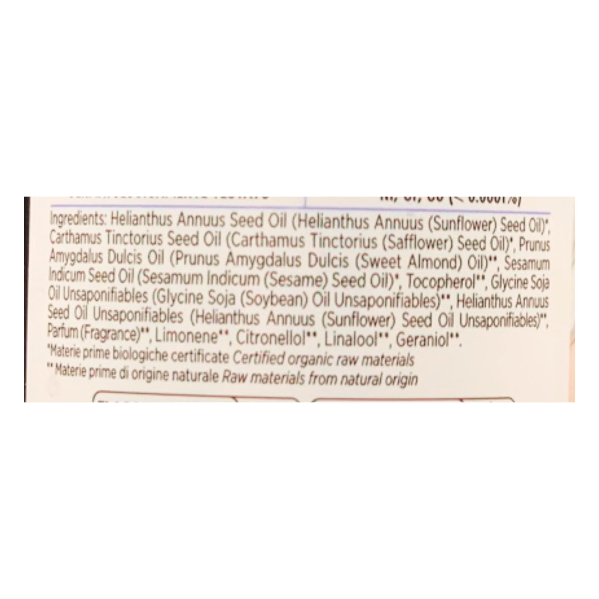 2x Olio Biologico Da Massaggio MAMMA Idratante, Ideale In Gravidanza e Dopo Il Parto. Aiuta a Mantenere La Naturale Elasticità e Tonicità Della Pelle e a Prevenire La Comparsa Delle Smagliature 200ml