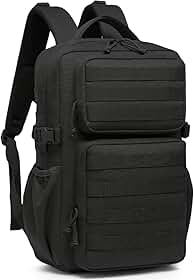Mochila Impermeável 30L Reforçada com Patch Emborrachado – Mochila Grande de Viagem, Camping, Academia e Uso Diário Masculino