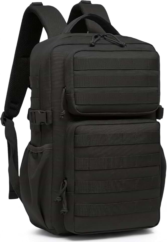Mochila Impermeável 30L Reforçada com Patch Emborrachado – Mochila Grande de Viagem, Camping, Academia e Uso Diário Masculino