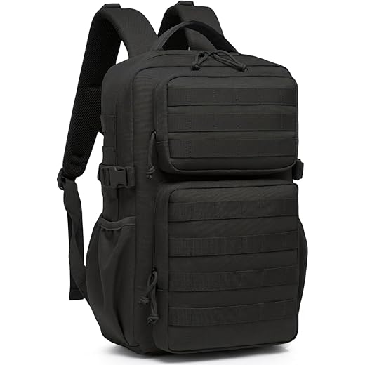 Mochila Impermeável 30L Reforçada com Patch Emborrachado – Mochila Grande de Viagem, Camping, Academia e Uso Diário Masculino