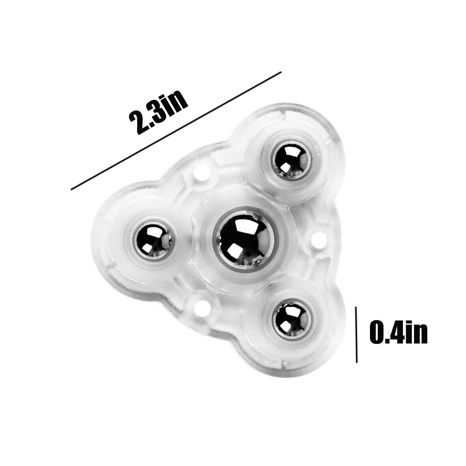 Household Mini Casters, 360° Casters, Furniture Casters, Paste Type Universal Wheel, Suitable for All Small Furniture, Luggage, Storage Shelves?4pack?