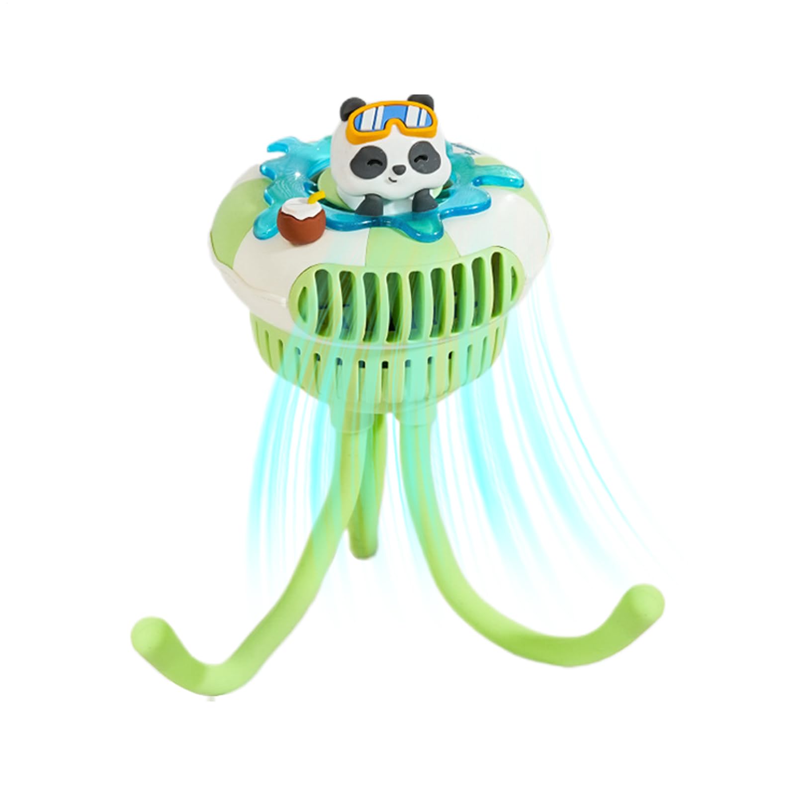 Ventilateur de poussette portable à 3 vitesses pour bébé