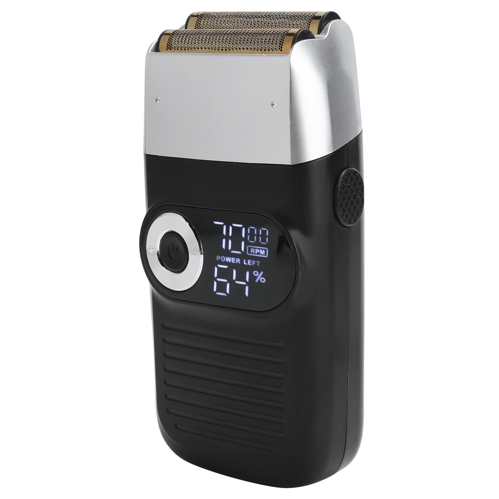 Regolabarba per, Rasoio Elettrico a Lamina Rasoio Ricaricabile per Testa Calva Ele Trimmer LCD Baffi Rasoio Uomini Uomini Elettrici Barba Testa Calva