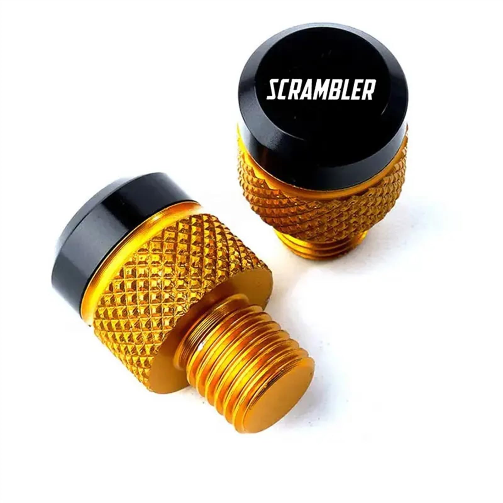 Accessori for Moto Tappi for Fori specchietti in Alluminio Viti Bulloni Compatibili con Ducati Scrambler 800 1100 Desert Sled 2017-2022
