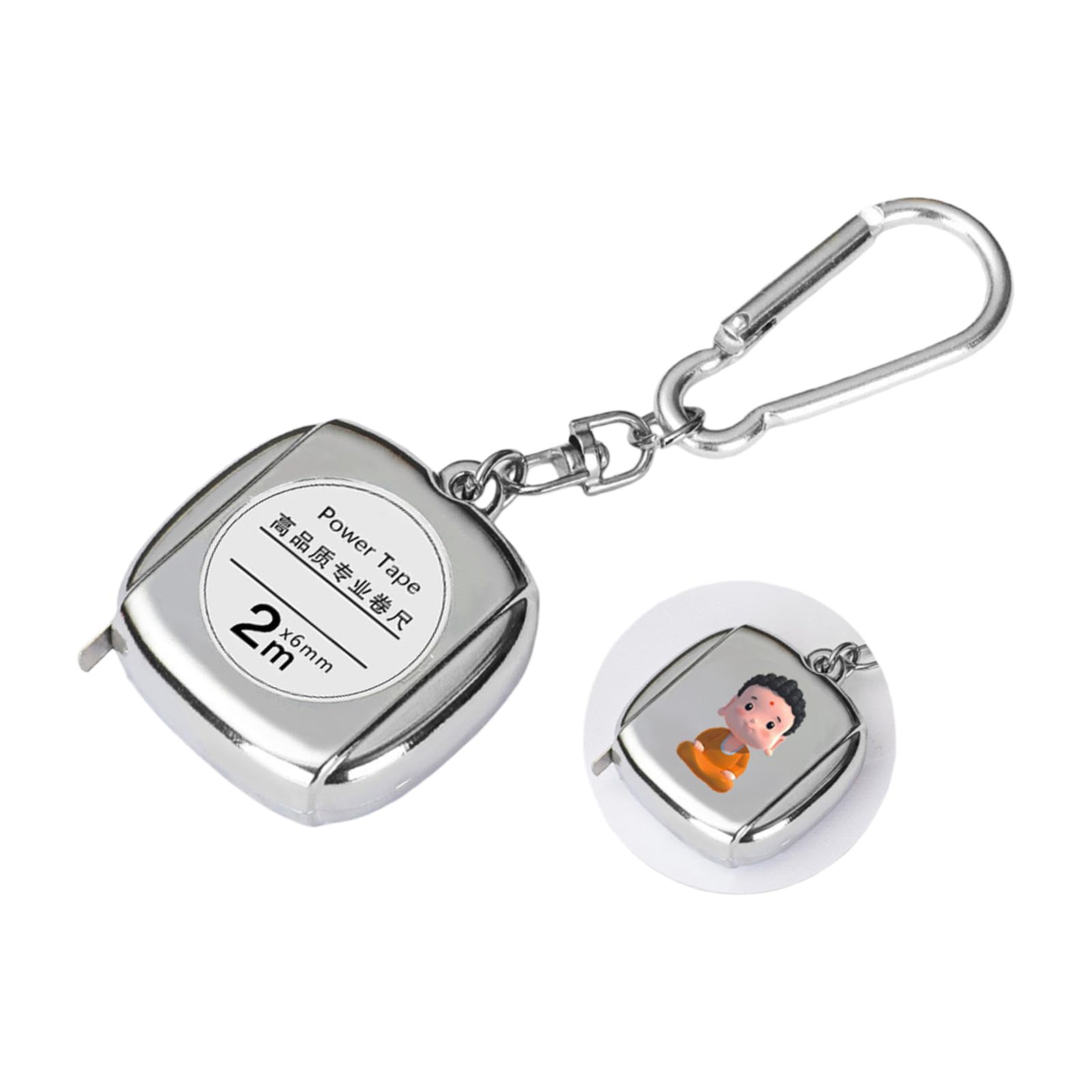 Clear Scale Steel Tape Measure Featuring Small Size Design and Attachment Tape Measure Measurement Tool