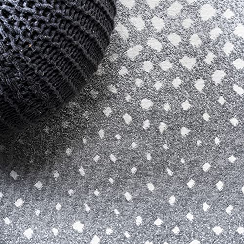 Tapete corredor Eyely patrón de antílope 2x10 gris/crema miniatura 3