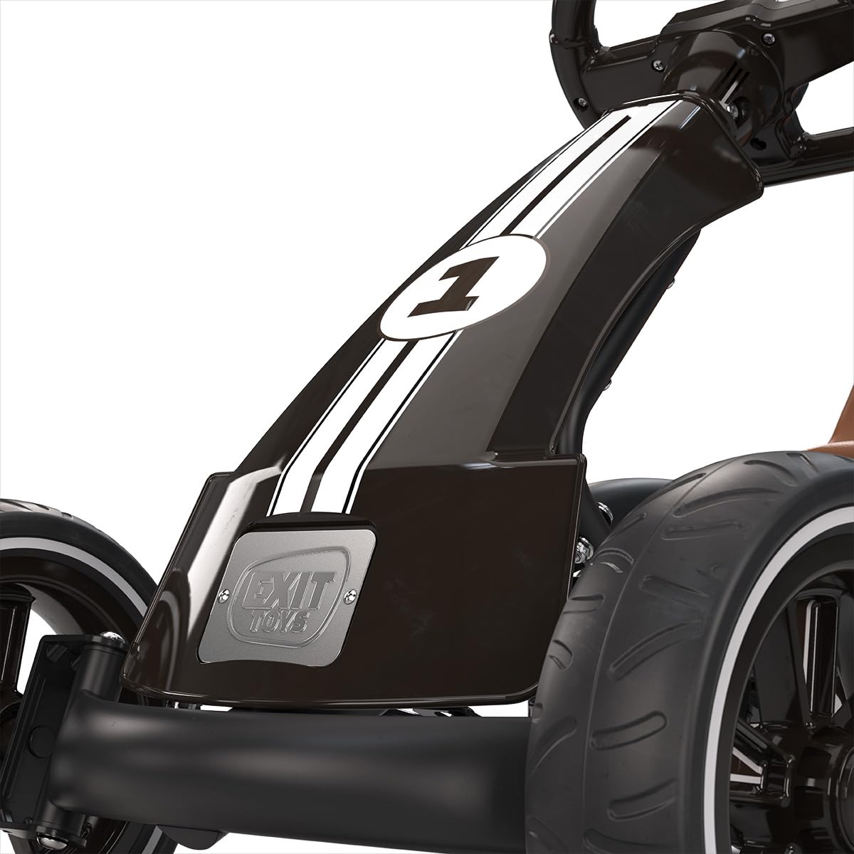 EXIT Foxy Pedal Go-Kart - Espresso Black