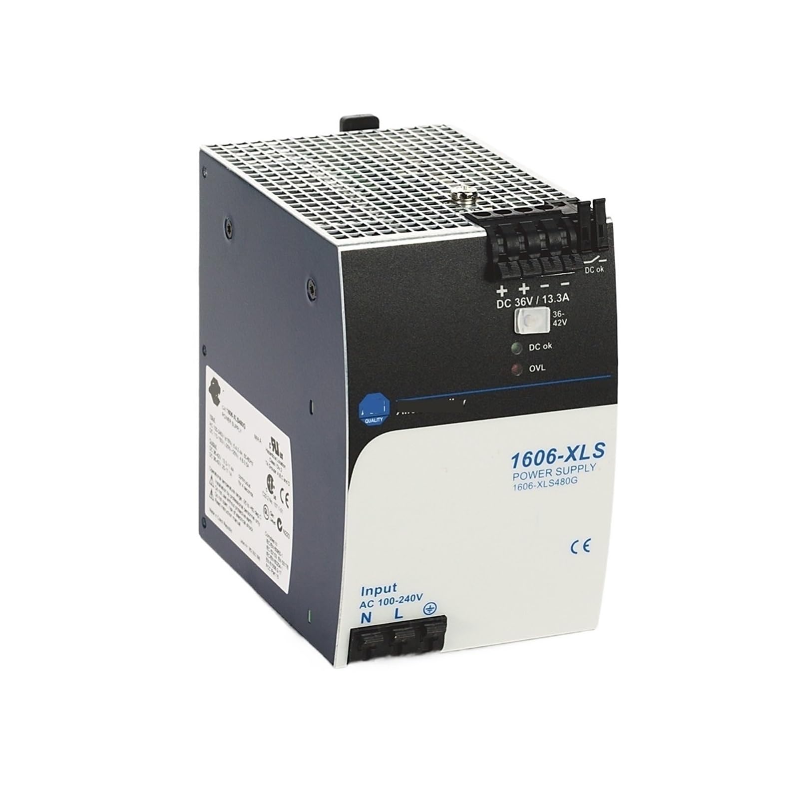 X psblty DIN Rail Power Supply 1606-XLS480G For Industrial Control Applications