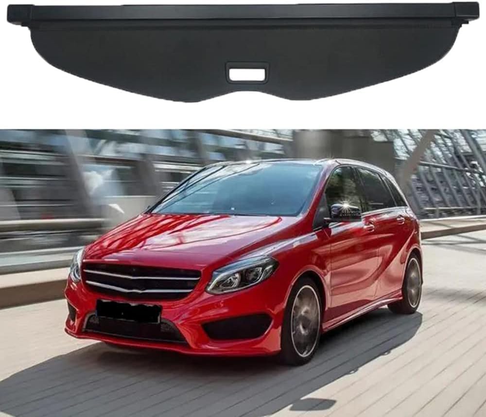 Estante retráctil de maletero para Benz B180 y B200, seguridad y privacidad total