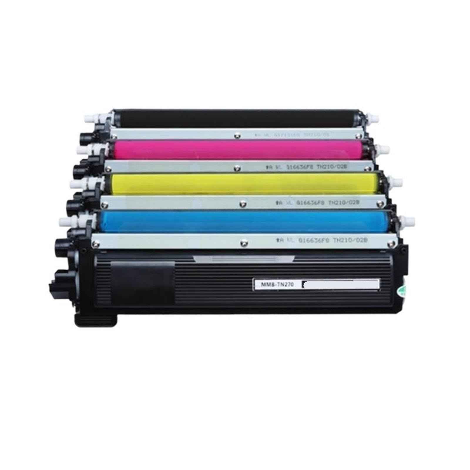 TN210 TN230 TN240 TN270 Cartuccia Toner, Compatibile Con Brother, HL-3040CN | HL 3040CW 3070CW DCP-9010CN MFC-9120CN MFC-9320CW, CMYK, con chip