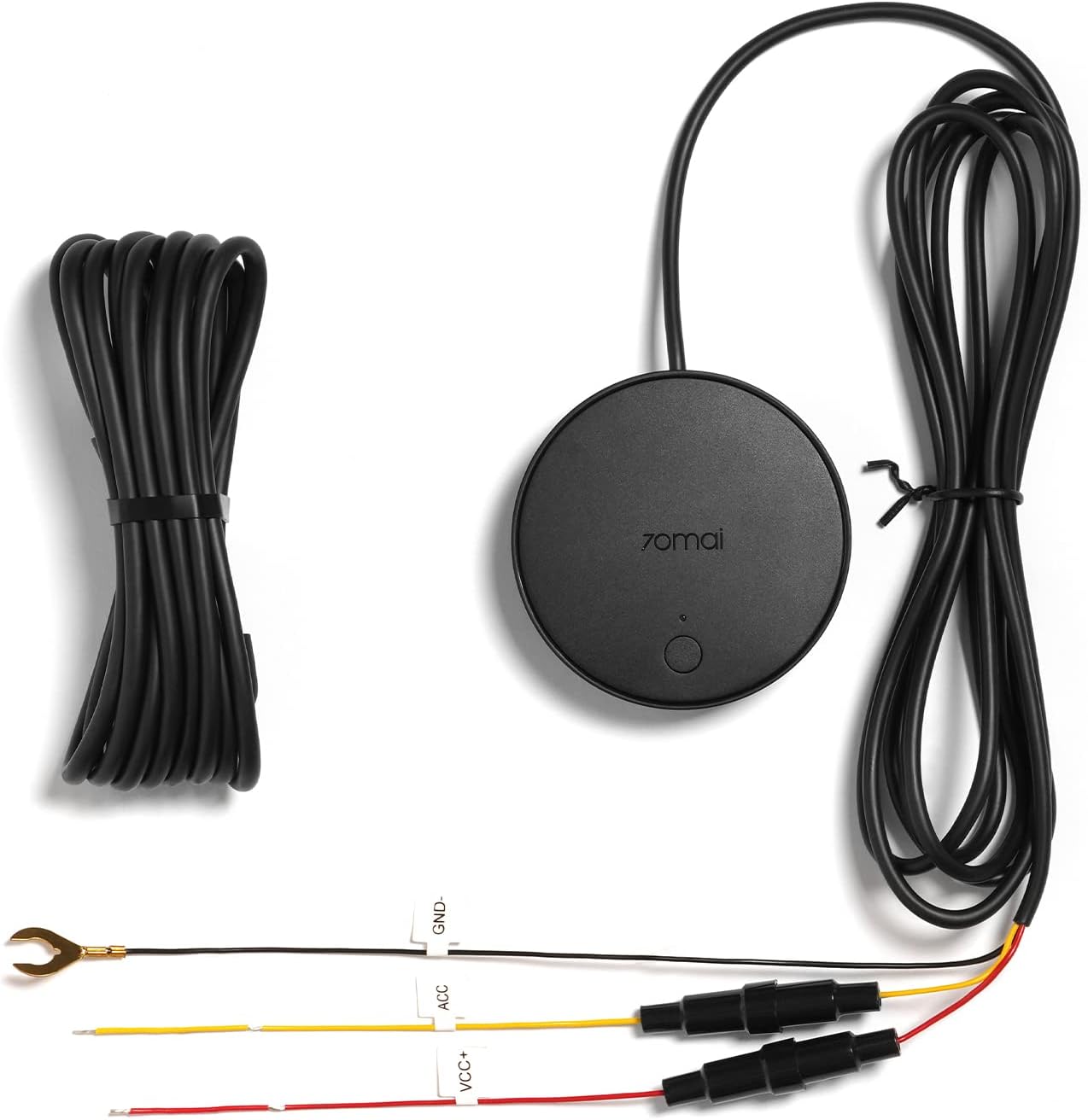 70mai Hardwire Kit,10ft Mini USB for 70mai Car Dash Cams,12V-30V to 5V/2.4A,Low Voltage Protection,24 Hour Parking Surveillance Power Supply (UP04)