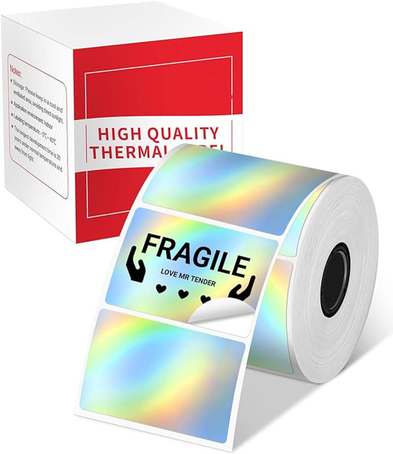 M110 M100 Thermal Labels Laser Shine, for M100/ M110/ M220/ M221/ M250/ M260 Label Maker, 1.96''x1.18''(50x30mm) Original Print Master Label