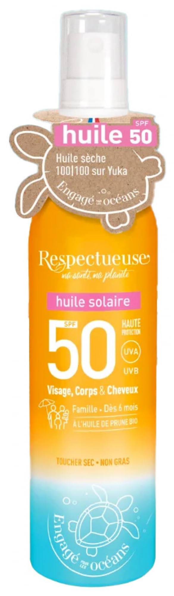 Respectueuse Aceite Solar Spf50 100Ml-image