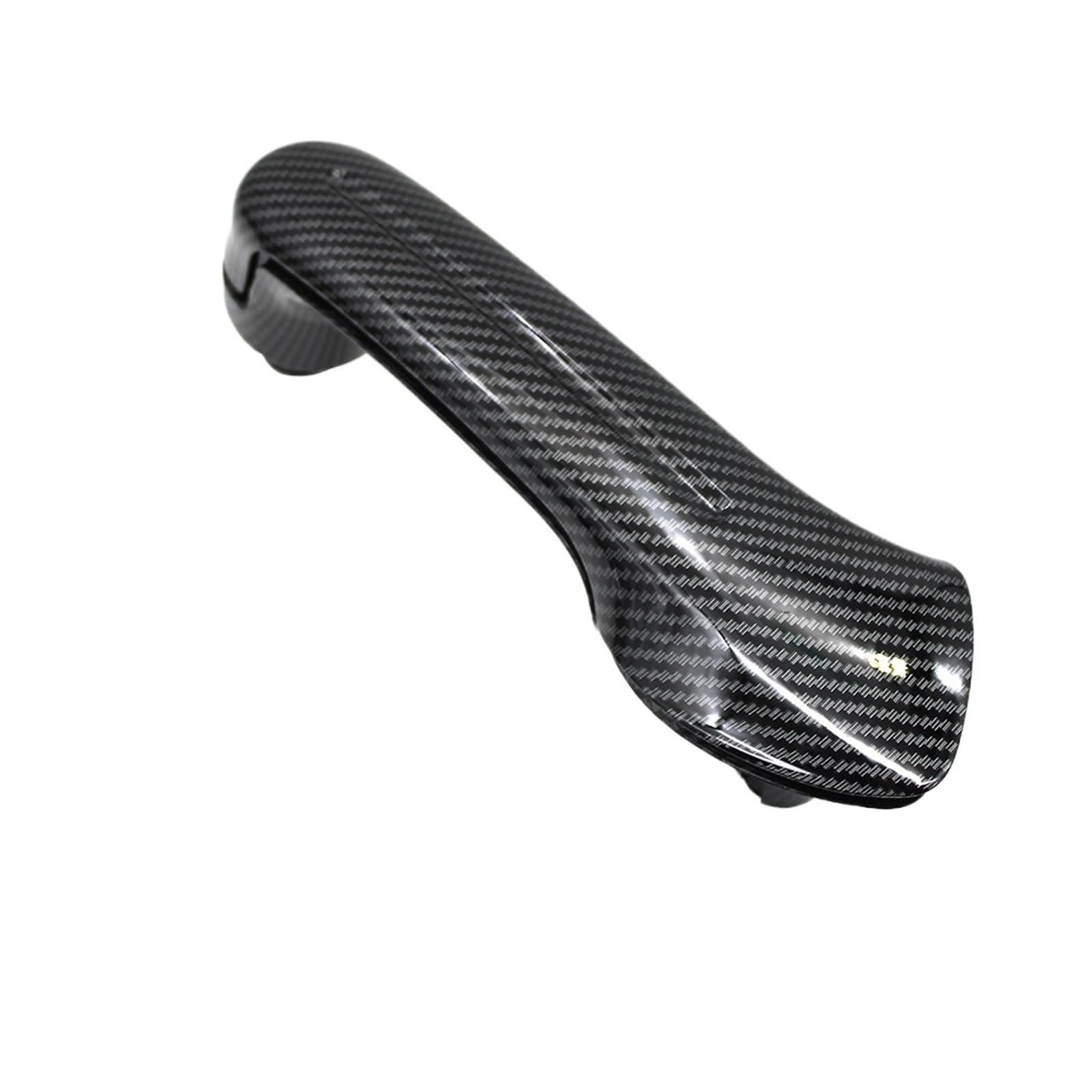 Btnuahq Carbon Fiber-Right Car Door Handle Interior 1Piece Interior Car Left Right Door Pull Handle Grab Cover Panel For Vw For Bora For Golf 4 Mk4 For Jetta 1999-2004 Car Inside Door Handle