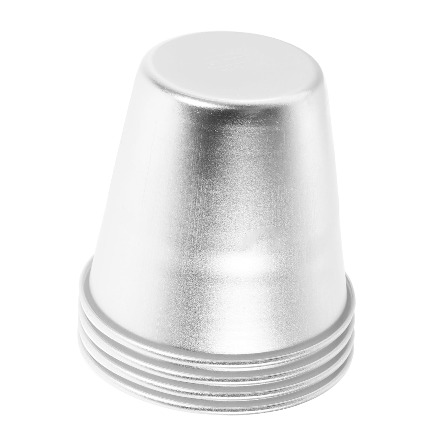 IMIKEYA 5 Sätze Puddingform Mutfak Aksesuarları Pudding Tasse Pudding Schalen Muffindeko Bread Baking Pan Kuchen Multifunktions-muffinformen Backzubehör Aluminiumlegierung 4 Stück * 5