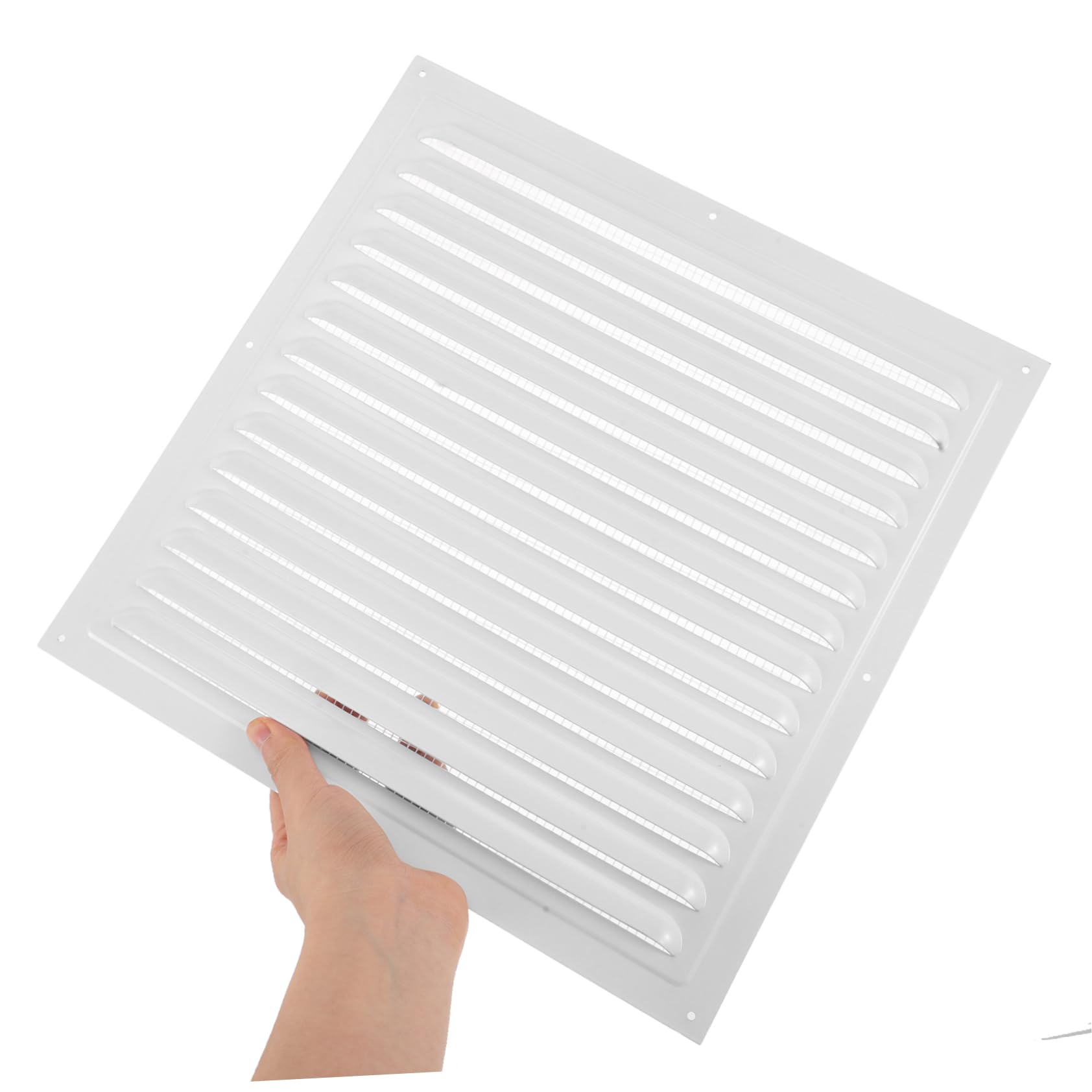 SOIMISS Elegante Griglia di Ventilazione a Soffitto - 2 Pezzi in Alluminio per Condizionatore Sfiato Aria Condizionata Centralizzato