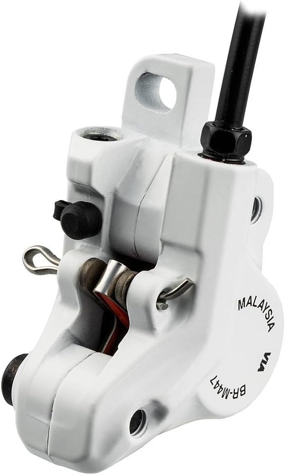Shimano Deore BR-M447 disc brakes white