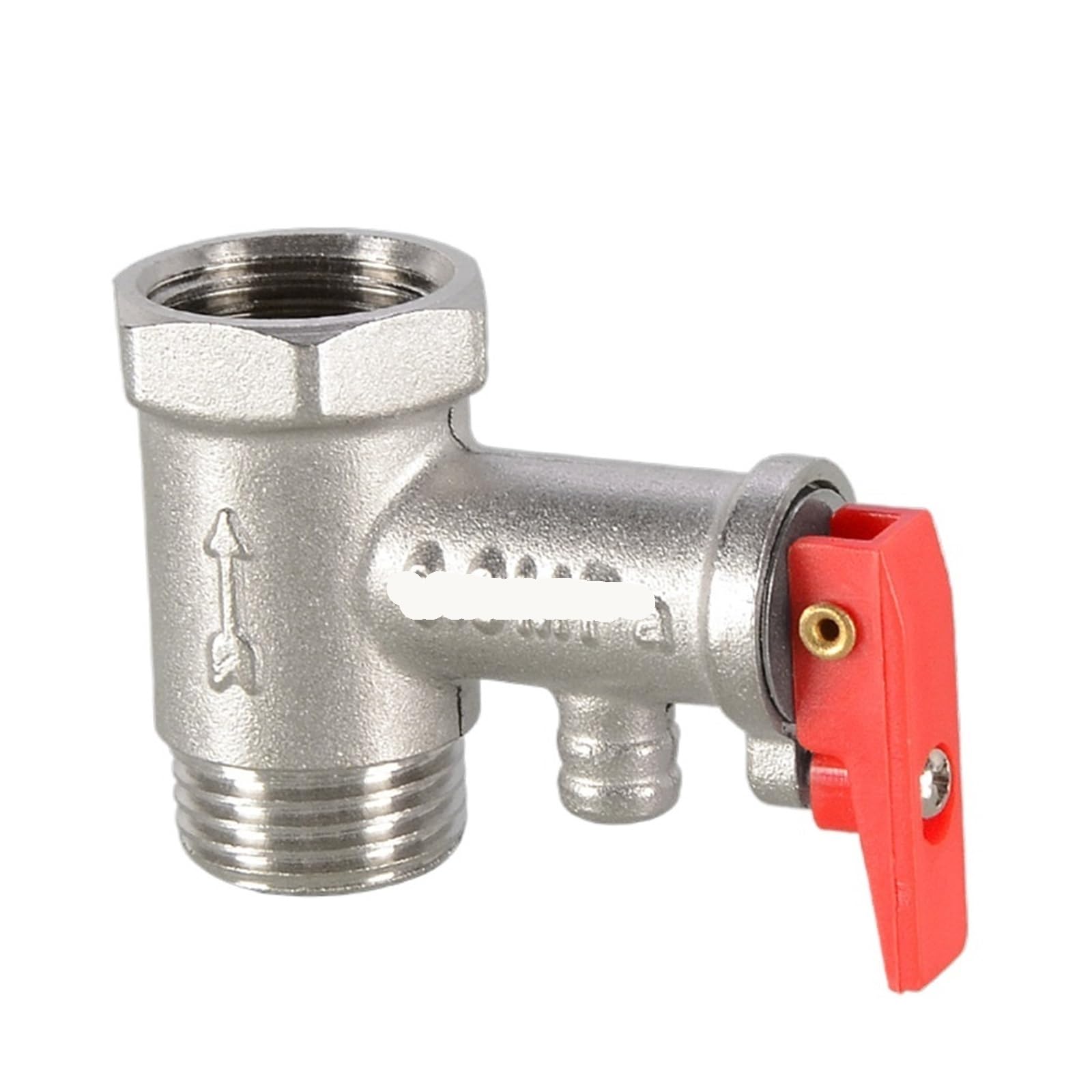 1 PZ 1/2 "BSP Ottone nichelato scaldabagno Elettrico Speciale valvola di Sicurezza valvola limitatrice di Pressione valvola limitatrice di Pressione Accessori(KL4-16a)