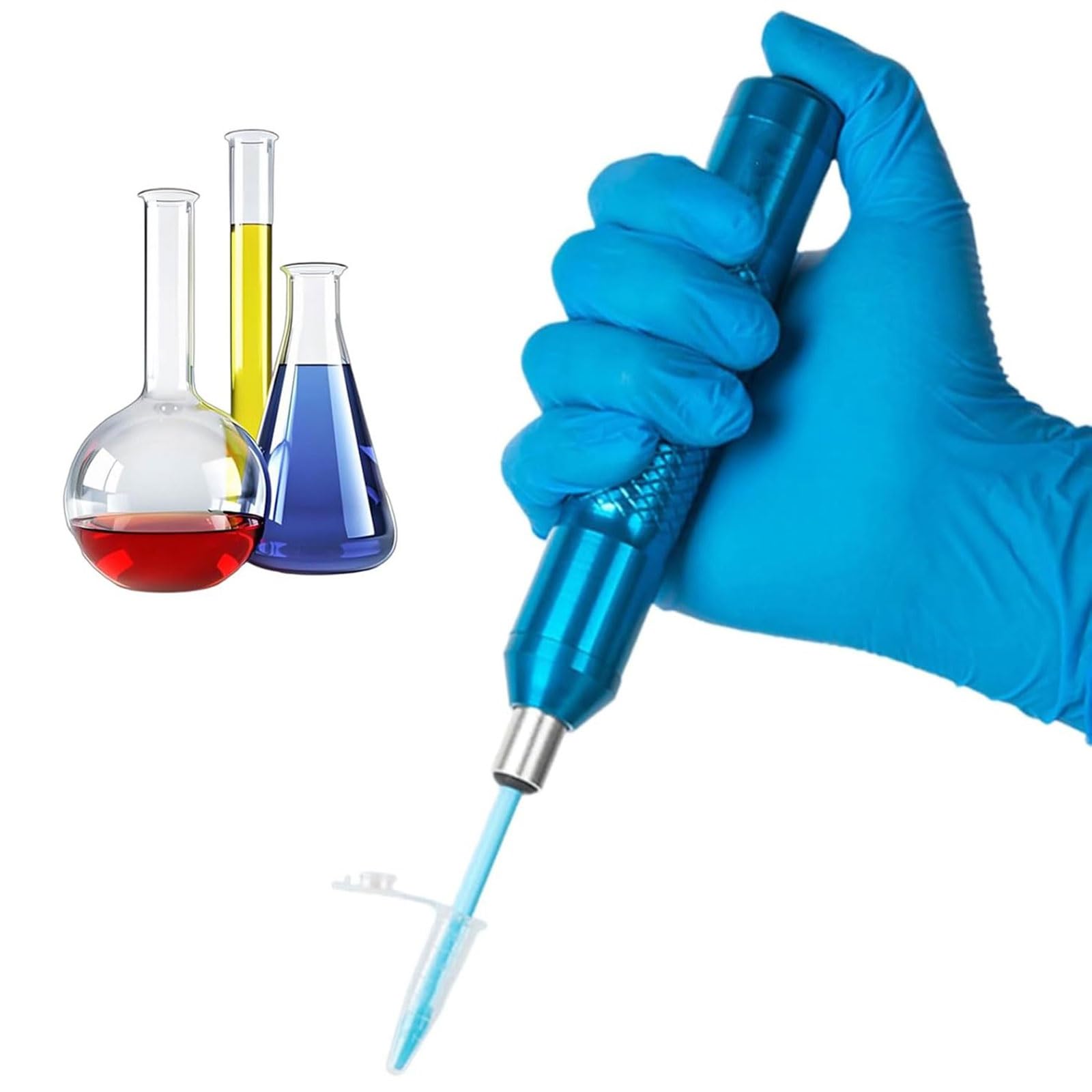 Broyeur de tissus de laboratoire portatif avec tête de broyage pour cellules 8000 tr/min