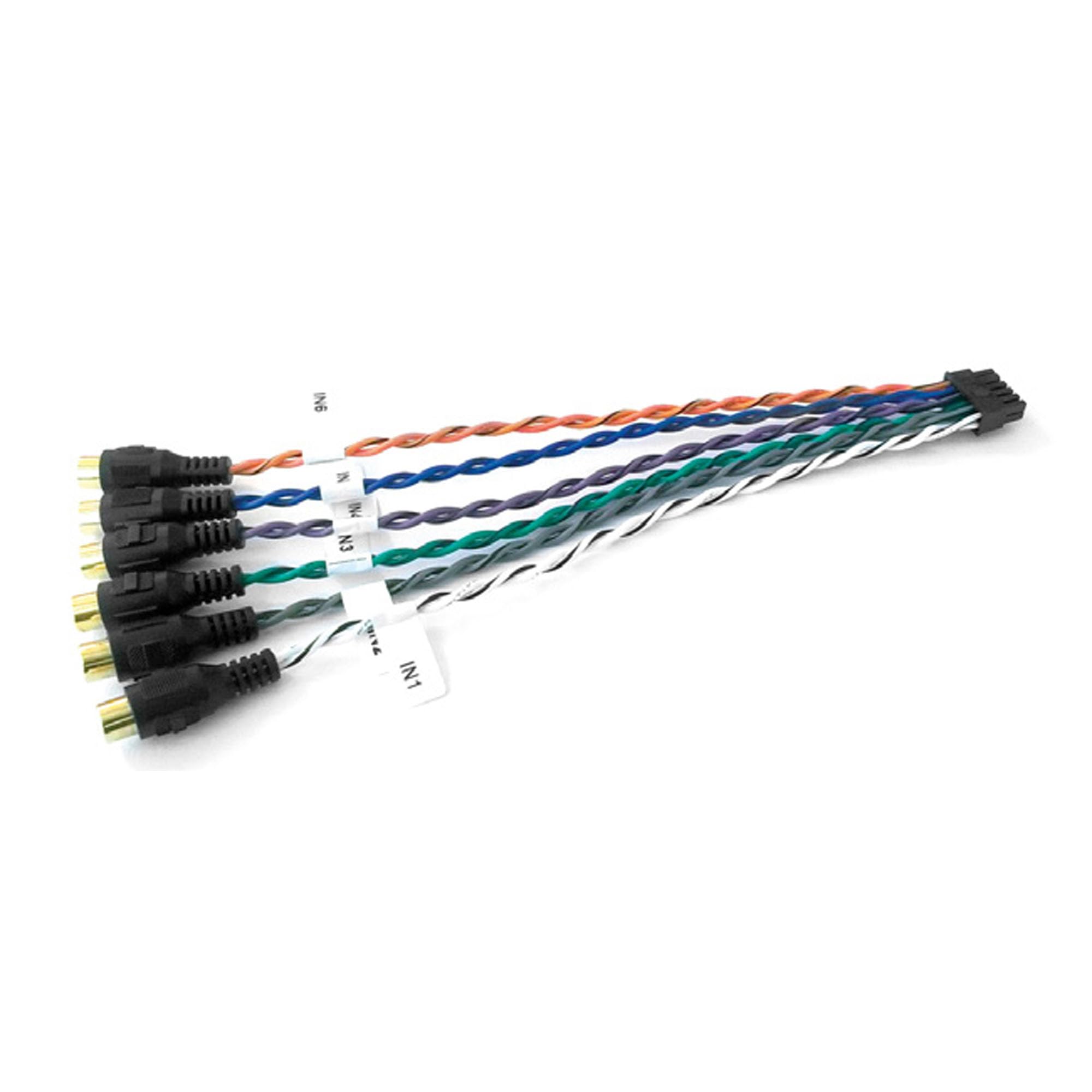 Cavo AV Video Composito RCA Maschio - RCA Maschio 2.00 m Nero giallo