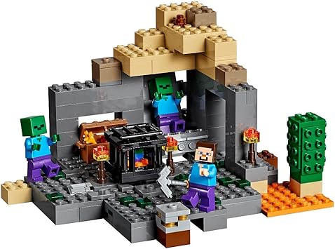 LEGO Minecraft The Dungeon 21119 Toy for Ages 8 Year Old +