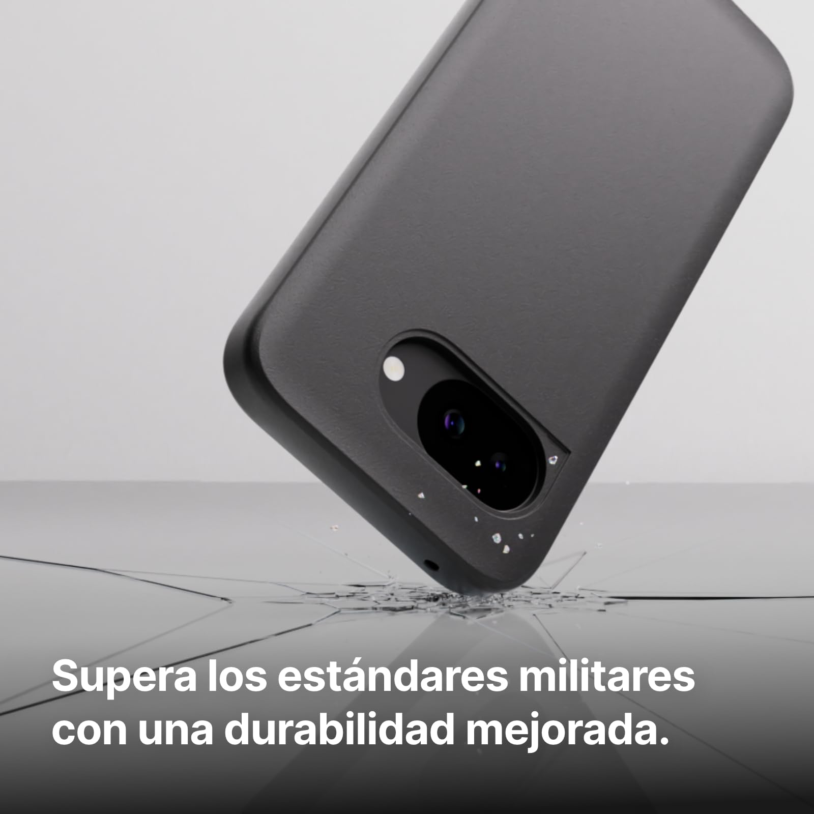 RhinoShield Funda SolidX Apta para MagSafe e Pixel 10a | Fuerza magnética superior, protección militar, absorción de impactos, esquinas reforzadas y diseño ligero.