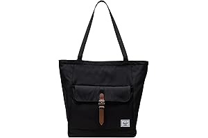 Herschel Supply Co. Retreat Tote Bag for Women, Black