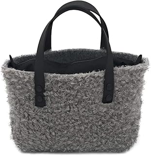 Erika nero e tessuto chic grigio