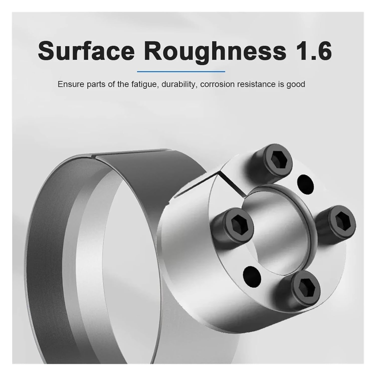 Coupling Expansion Bushing Tension Shaft Locking Assembly Device Keyless Bushing Connection Z21 Expansion Sleeve Coupling Diaphragm Disk(5x16)