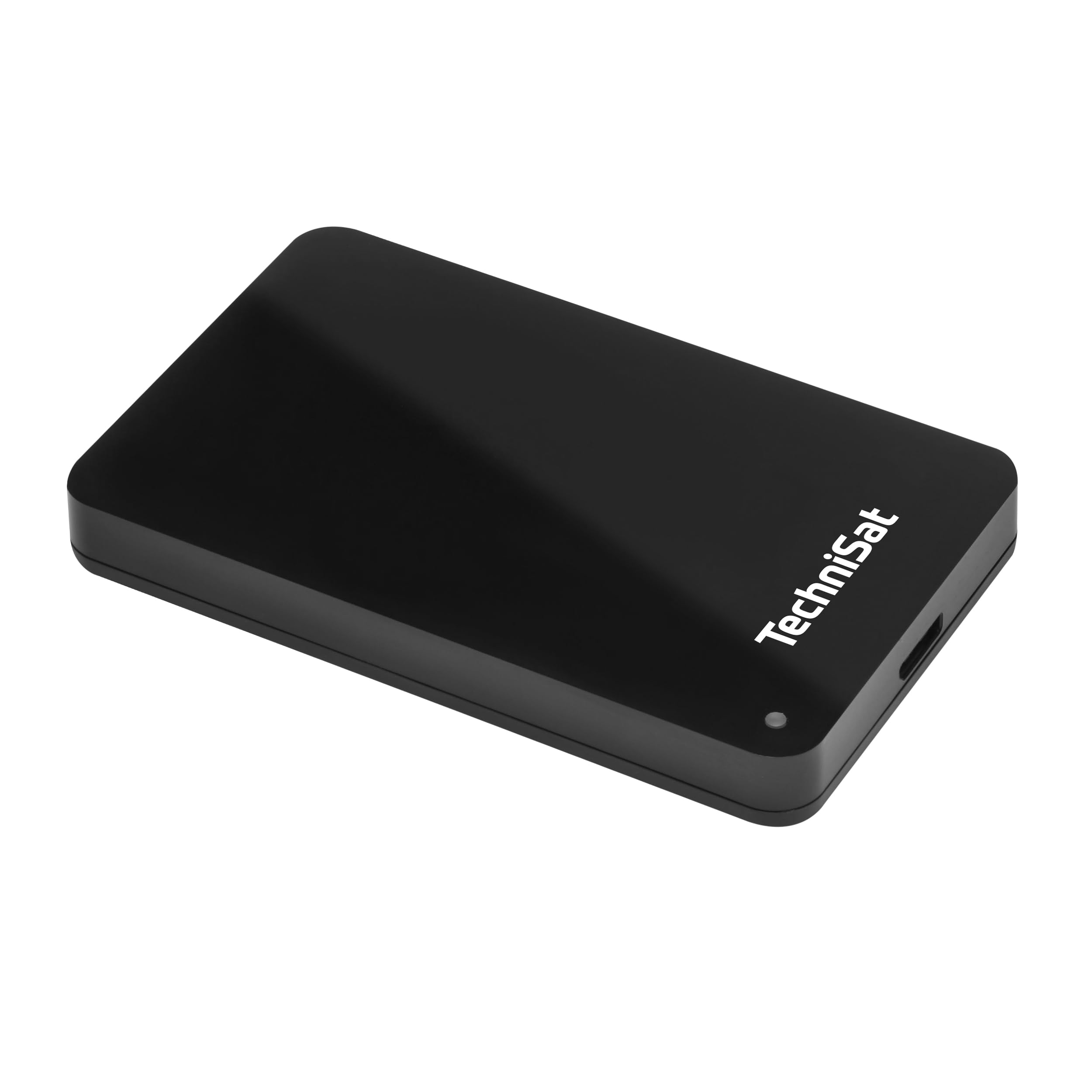 TechniSat STREAMSTORE 24-2,5 Zoll USB 3.2 Festplatte mit 1 TB Speicherplatz und LED Anzeige (1000 GB Speicherkapazität, Übertragungsrate 5 Gbit/s, USB Kabel Typ A)