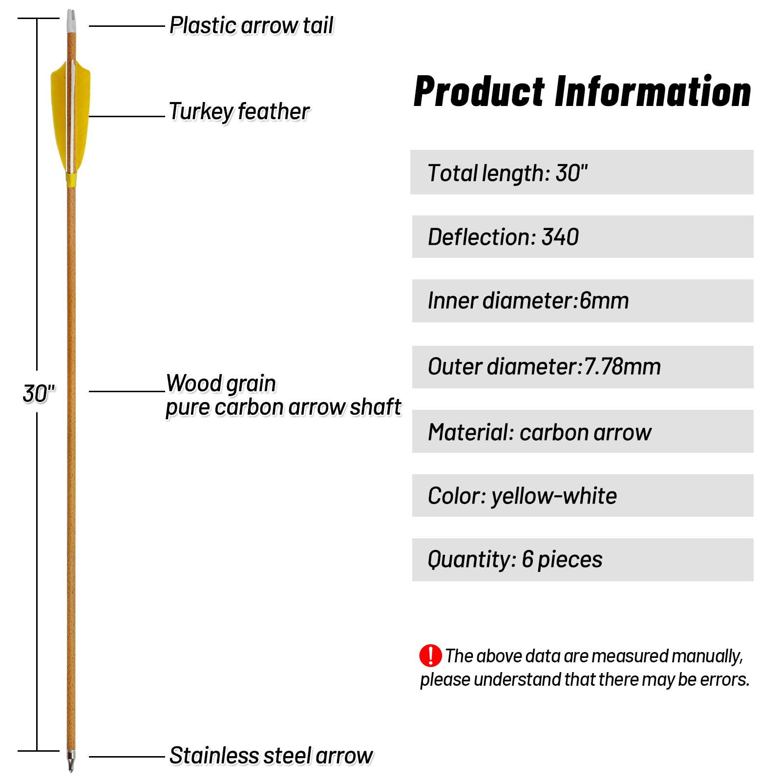 Gold Tip Platinum Pierce 340 2.75