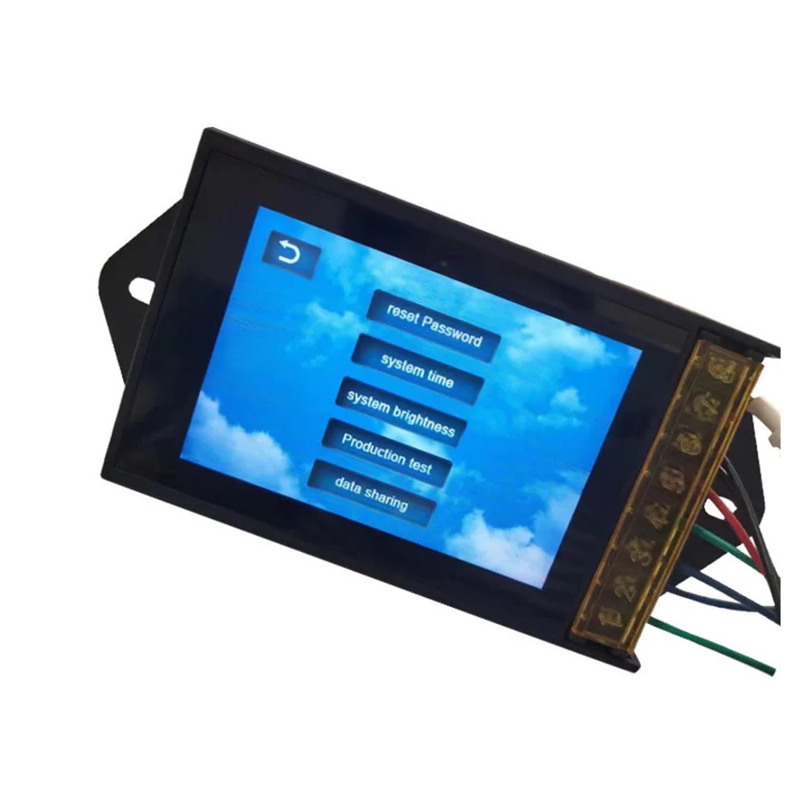 NL502 Zeit-Touchpanel-Controller, programmierbares 5-Kanal-RGB-LED-Licht mit Zeit-Aquarium, DC12V 24V