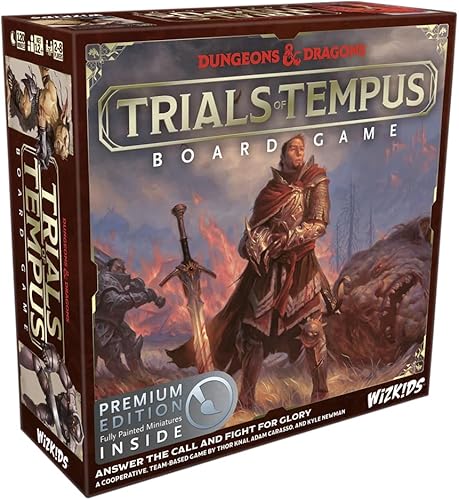 WizKids Juego de mesa Dungeons & Dragons Trials of Tempus - Edición Premium