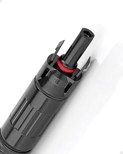 Miniatura 4 de Conector de panel solar fotovoltaico machohembra 20A diodo incorporado conectores de alambre solar impermeable anti-reflujo